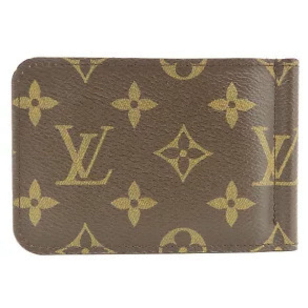 Louis Vuitton Monogram Portefeuille Pince Bi fold Wallet Money Clip Compact - Picture 2 of 9